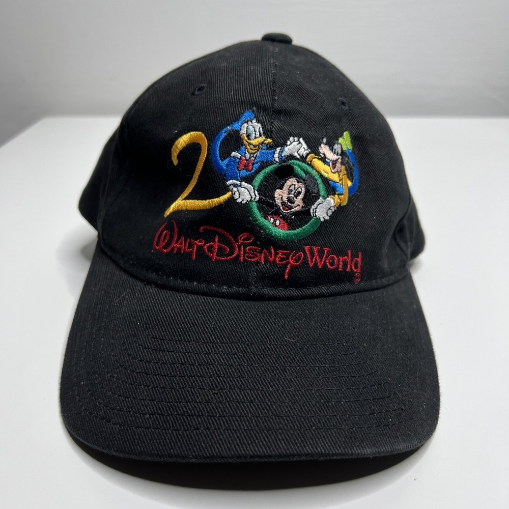 1996 Walt Disney World 25th Anniversary Hat Adjustable Strap One Size